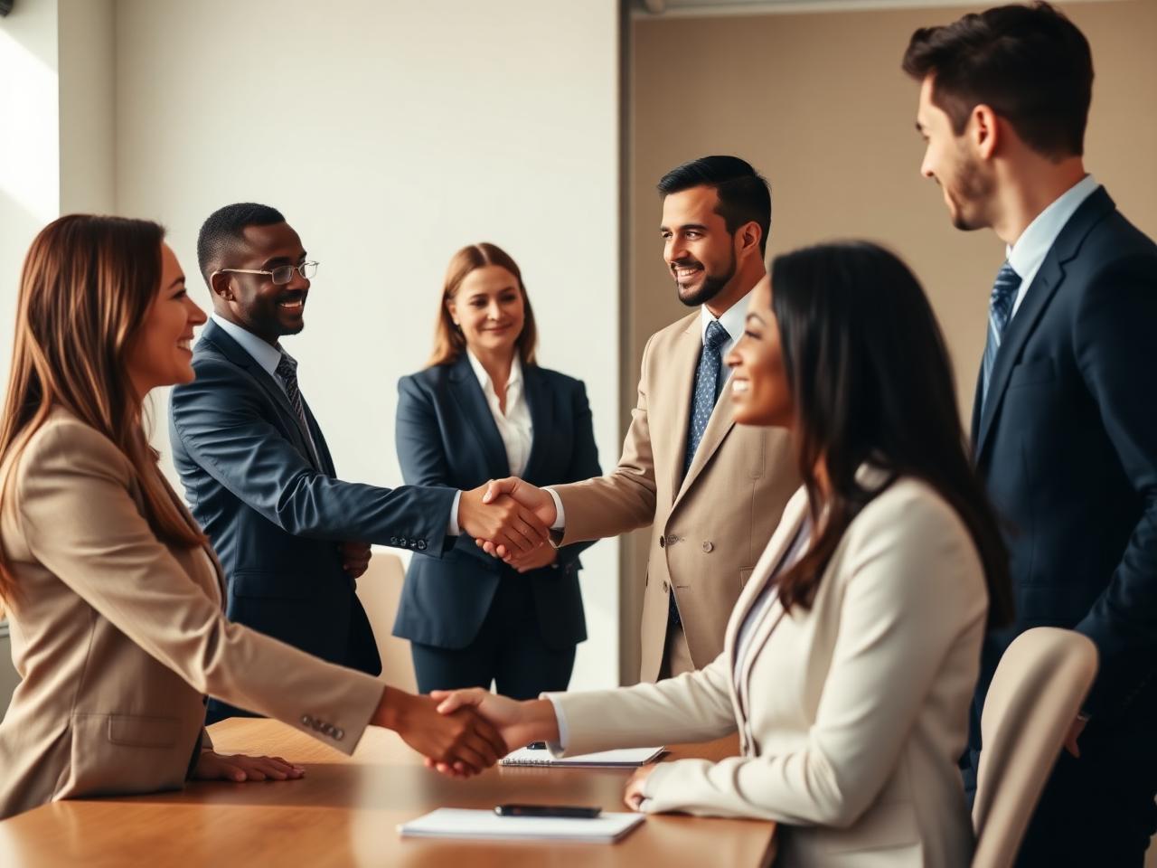 Equipe Você Coberto reunida em atendimento consultivo